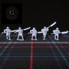 Scots Jacobite Infantry Lochaber Axes: '45 Rebellion, Culloden 28mm Wargames and