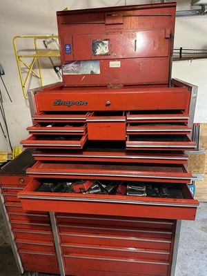Snap On KR-660B & KR-650 27 Drawers Tool Chests Set Snap On Heavy