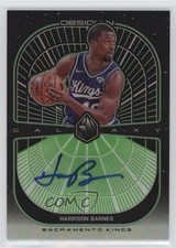 2019 Panini Obsidian Galaxy Electric Etch Green 18/25 Harrison Barnes Auto 5n1