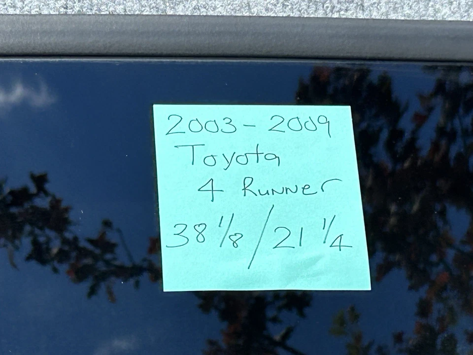 2003-2009 Toyota 4Runner раздвижной люк Moon крыши стекла Lexus GX470 OEM - Изображение 2 из 4