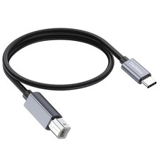 USB C to USB B Cable1.6ft, USB C Printer Cable Male to Male Suitable for Prin...