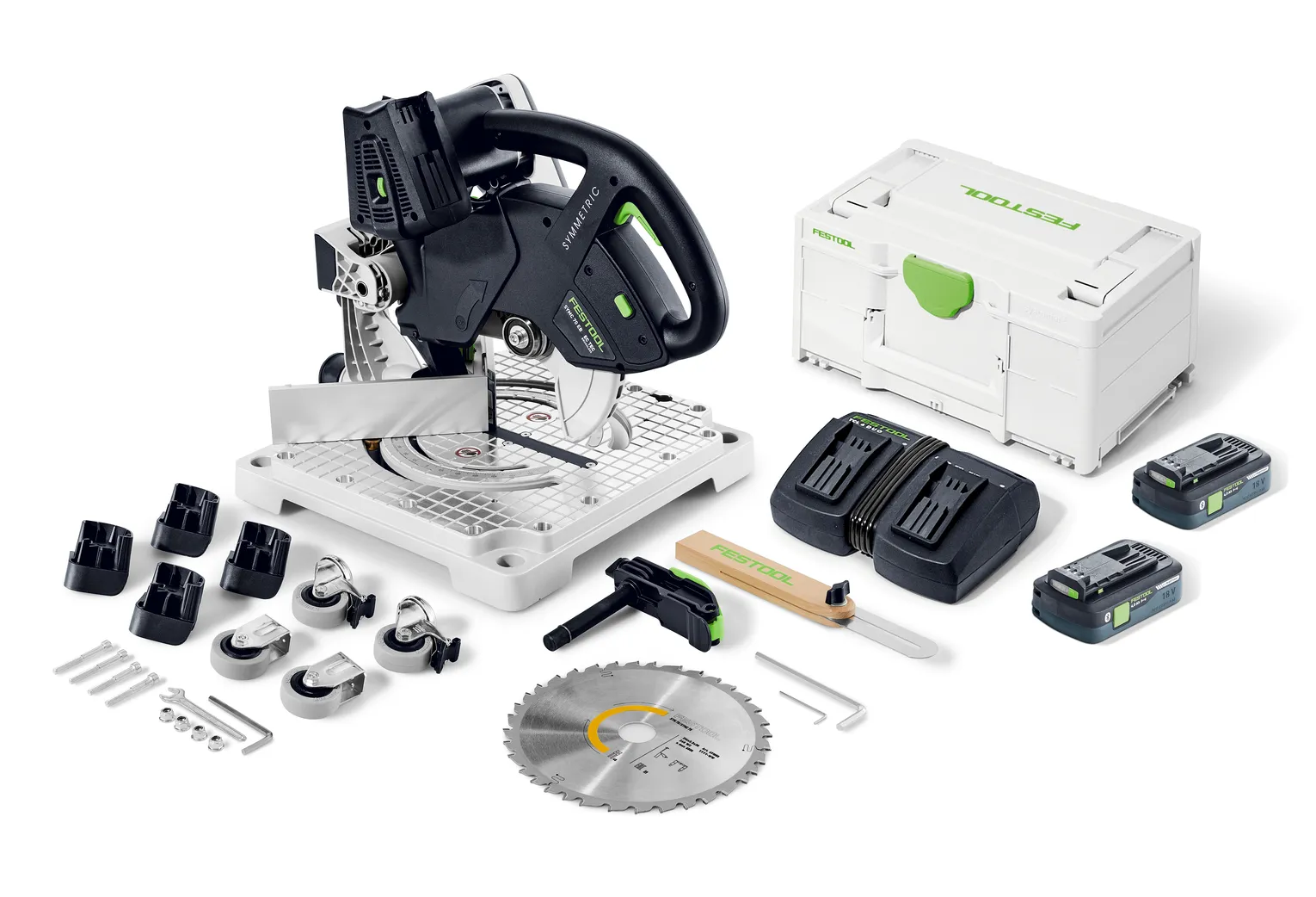Festool SYMMETRIC SYMC 70 4,0 EBI-Plus Akku-Leistensäge (577464)