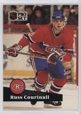 1991-92 Pro Set French Russ Courtnall #126 11xm