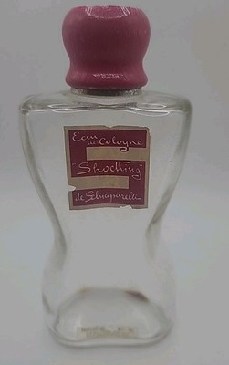 Vintage Shocking Schiaparelli 86 Eau De Cologne Paris France  3.4 Fl Oz