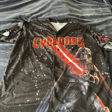 Brooklyn Cyclones Game Worn Star Wars Jersey Size 50 Authentic Game Worn