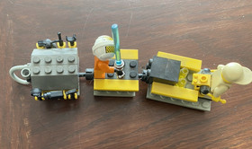 LEGO Star Wars - Old Sets Lot of 4 - 7140, 7143, 6015, 4490 &ndash; Starfighters- Used