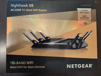 Netgear Nighthawk X6 R8000 - AC3200 - NEU in OVP