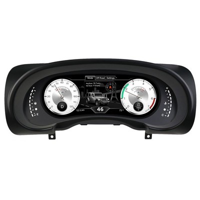 LCD Car Instrument Cluster Speedmeter 12.3'' Dashboard For Jeep Wrangler 2007-10