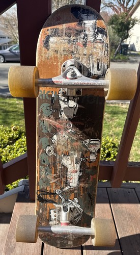 Ricky Oyola Skateboard Deck Paris Trucks Co Bustin Brooklyn Wheels THE NEW DEAL