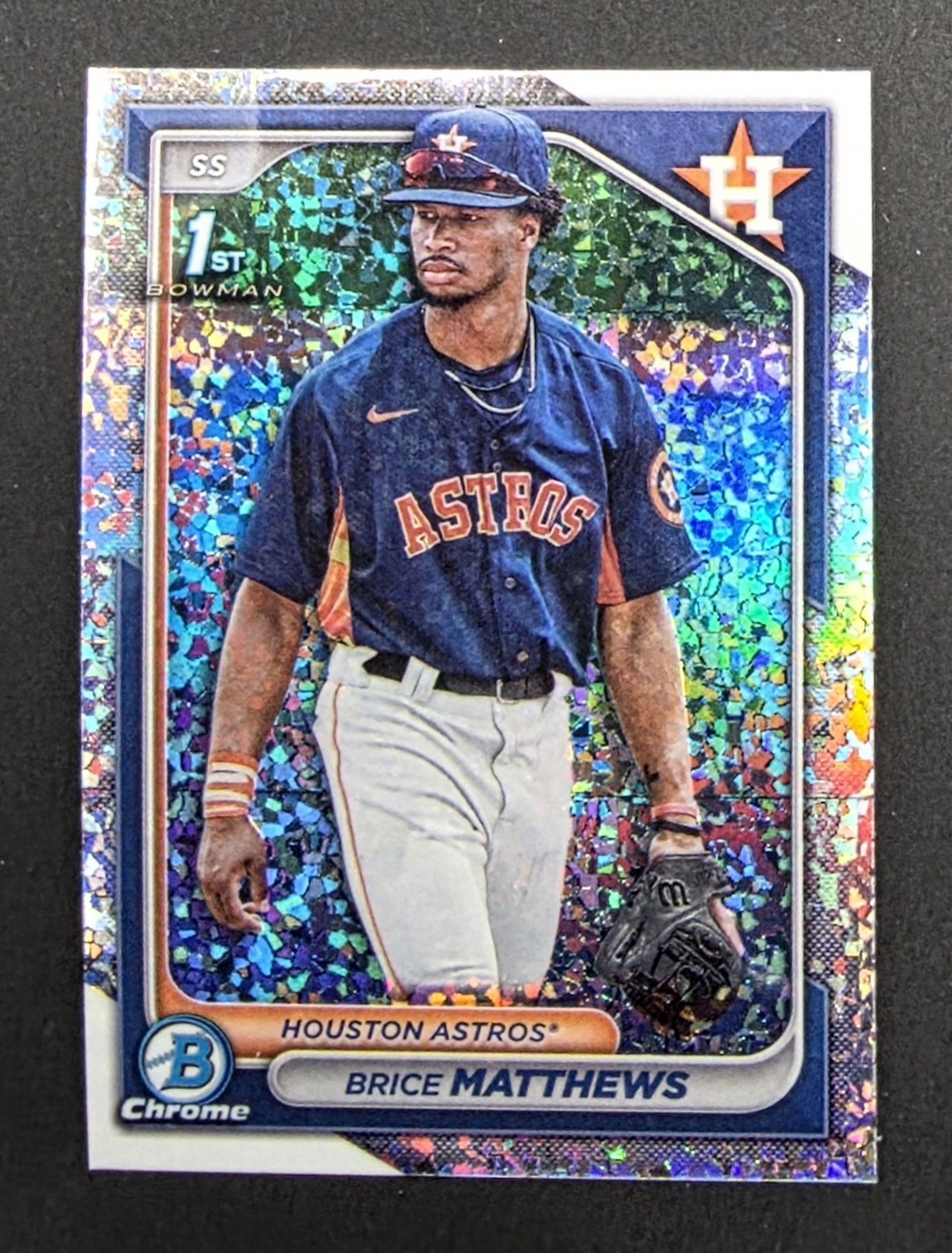 2024 Bowman - Chrome Prospects Brice Matthews 1st Mini-Diamond Refractor (RC)