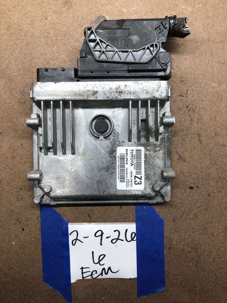 Calculateur Moteur (ECM/ECU) Pour Toyota Corolla 1.8L 2014 - Référence 89661-0ZB40, Occasion, Nécessite Programmation