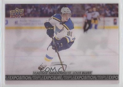 2017-18 Tim Hortons Collector's Series Triple Exposure Vladimir Tarasenko 12ih