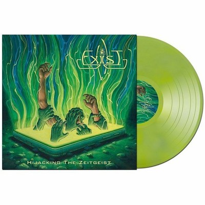 EXIST - Hijacking The Zeitgeist - limited ''cell-slime'' green vinyl LP + insert