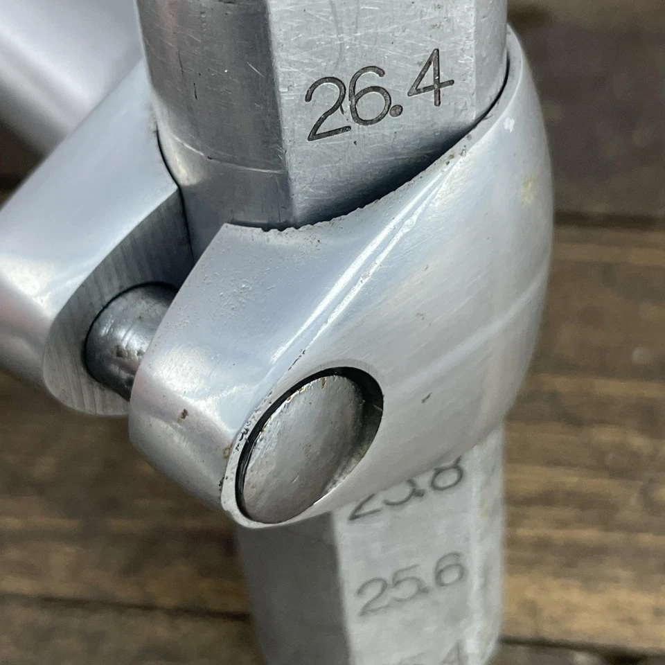 Vintage Cinelli 1A Quill Stem 85 mm 26.4mm 22.2mm Road Bike Made in Italy Alloy - Image 4 of 4