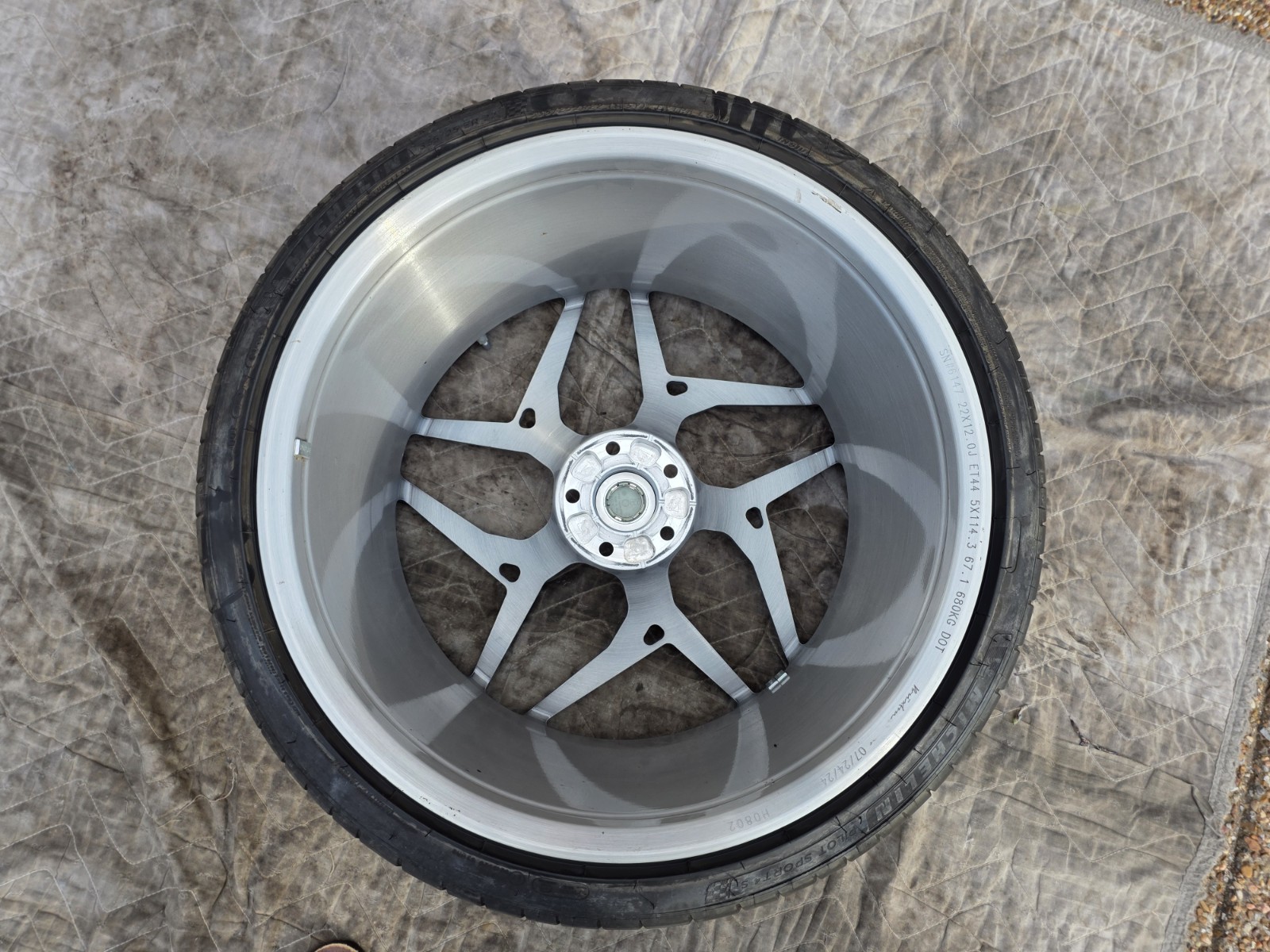 BRIXTON FERRARI SF90 296 F12 F8 488 & 458 F-21" & R-22 WHEELS TIRES TPSM & CAPS