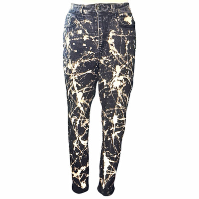 Bleach Splattered Jeans