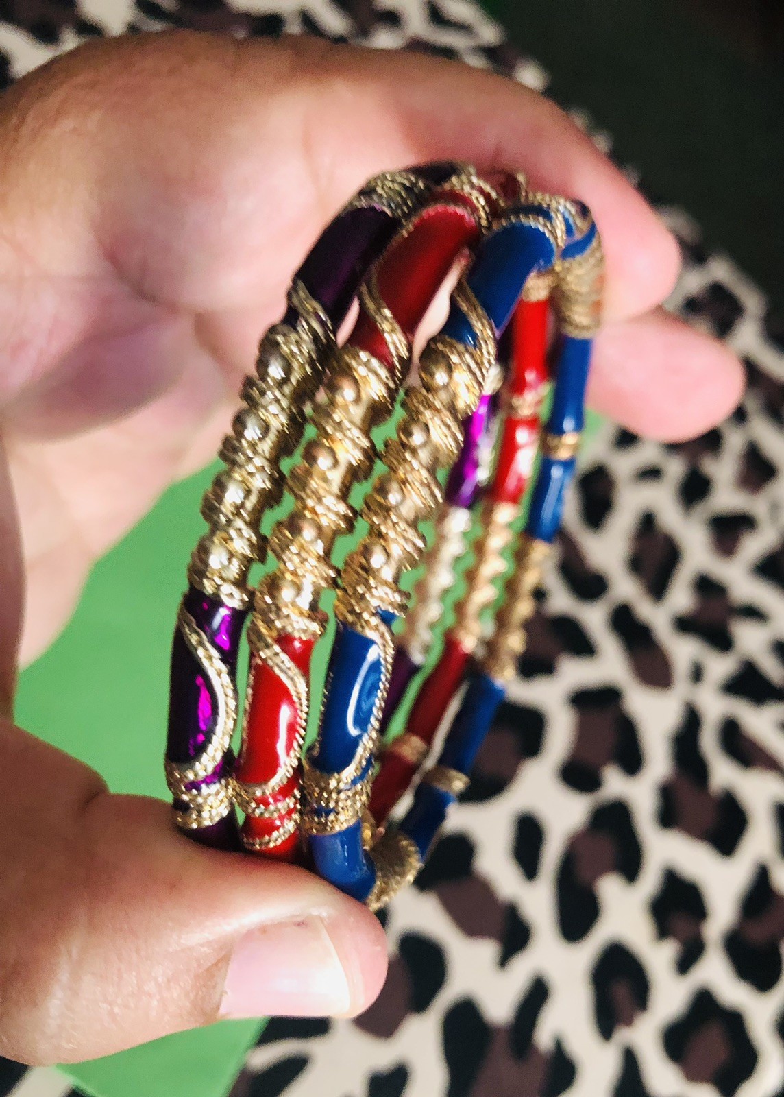 Unsigned JoannRivers Bracelet Bangles. Beautiful!… - image 5