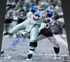TROY AIKMAN AUTOGRAPHED DALLAS COWBOYS 16x20 SPOTLIGHT PHOTO BECKETT