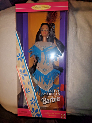 バービー AMERICAN INDIAN Barbie 1996年製 未開封 Native American