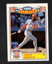 Ozzie Smith 1989 Topps Baseball NL All Star #389 - St. Louis Cardinals