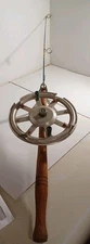 Vintage SW-ish ROD by Swiss-Tech Delavan WI Ice Fishing 34" Rod~6.75" Hoop Reel