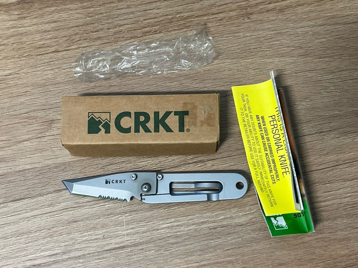 Vintage CRKT 5510 K.I.S.S. Pocket Knife Ed Halligan Design KISS | eBay