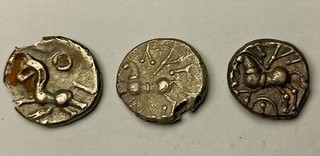 Monnaies Gauloises Argent Fourrées