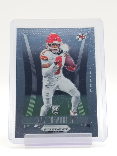 XAVIER WORTHY 2024 PANINI PRIZM DECA FOOTBALL ROOKIE RC #158 CHIEFS Q7762