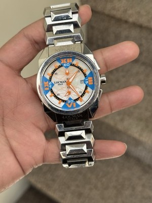 LOCMAN italy Cavallo Pazzo Chronograph Mother-of-Pearl Quartz