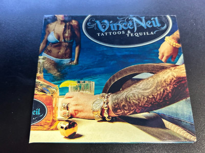Vince Neil - Tattoos & Tequila CD - motley crue - slaughter
