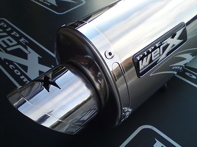 Ktm 125 Duca 2011 - 2016 Stainless Steel Oval Exhaust Can, Legal Road Inc Baffle