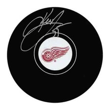 Keith Primeau Autographed Detroit Red Wings Puck