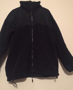 ONE POLARTEC Synthetic Fleece Cold Weather Shirt Zipper Jacket Black | eBay