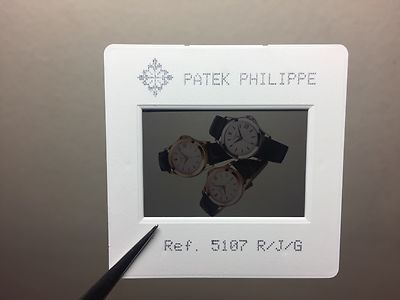 Photographic Negative PATEK PHILIPPE - Ref. 5107 R / J / G - For Collectors