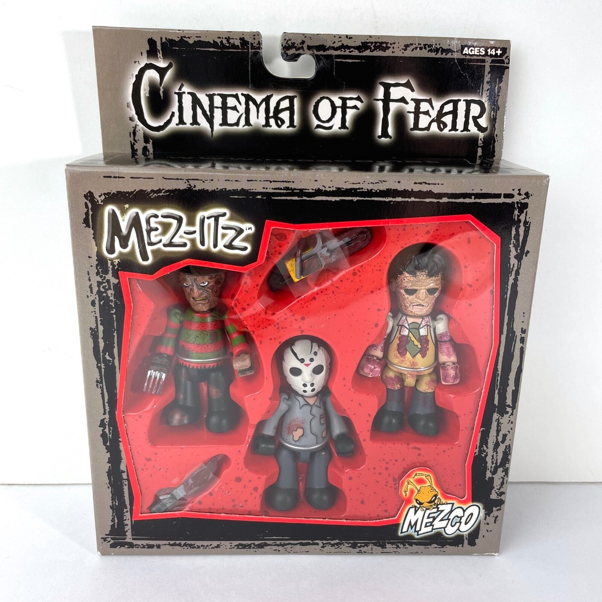 Mezco Mez-itz Cinema of Fear Texas Chainsaw Massacre Jason Freddy