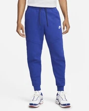 NIKE TECH FLEECE JOGGERS PANTS SIZE XL (DV0538 455)DEEP ROYAL BLUE
