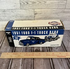 1995 ETRL Wix Filters 1951 Ford F-1 Truck Die Cast Coin Bank 1:25 Scale USA