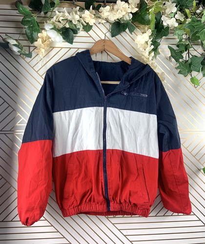 brandy melville red/white/navy cotton 