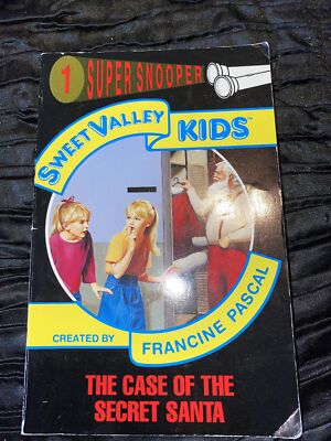 The Case Of The Secret Santa (Sweet Valley Kids Super Snooper) Paperback Book 91