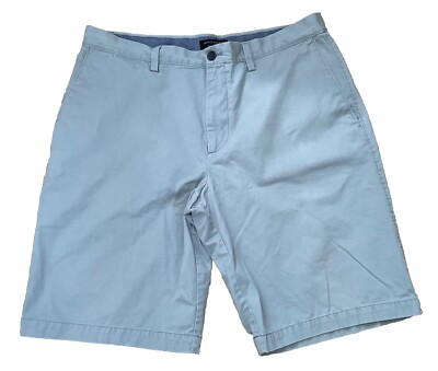 Banana Republic Mens Emerson Shorts Chino Khaki Gray size 36