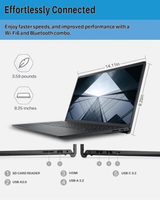 Dell Inspiron15 Laptop 15.6