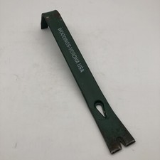 Vintage Woodings Verona Small Pry Bar tool made in USA 13"