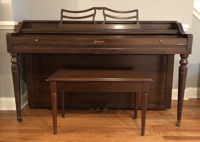 Baldwin Acrosonic Upright Piano With Piano Bench Ebay