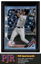 2019 Bowman Draft #BDC-146 Isiah Gilliam Yankees  Chrome Sky Blue Refractor