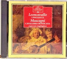 LEONCAVALLO "PAGLIACCI" / MASCAGNI "CAVALLERIA RUSTICANA" Highlights - CD