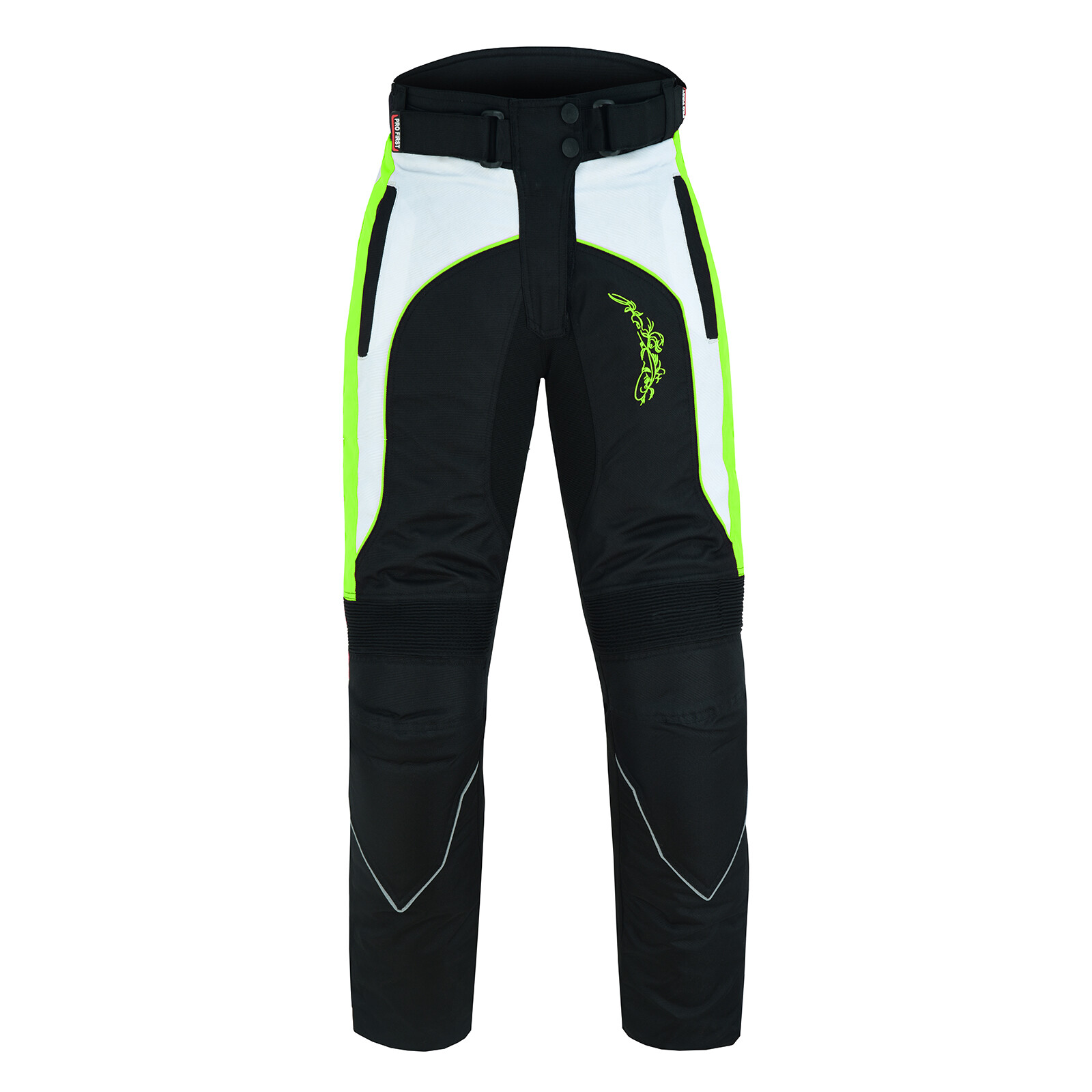 Slim Fit Women's Motorcycle Riding Pants With Knee And Hip Pads - Reinforce Aramid Design, CE Armor, And Stretchable Motocross Racing Jeans - View #11