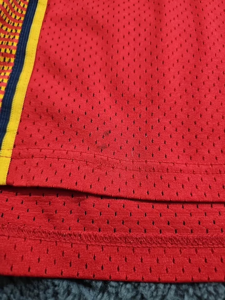 Camiseta deportiva clásica Allen Iverson 1954-55 campeón de los Nacionales de Syracuse madera para niños M Foto 4 de 4