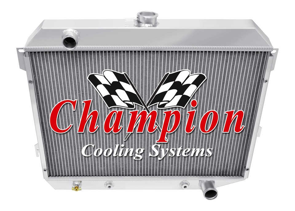 1968- 73 Plymouth Roadrunner 3 Row Champion DR Radiator 2 x 12