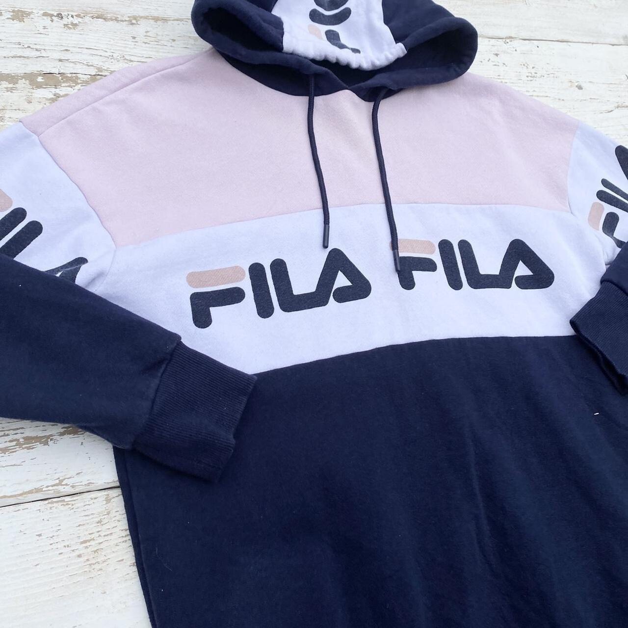 FILA Felpa con cappuccio donna taglia XXS 6 maglione felpa in pile con cappuccio