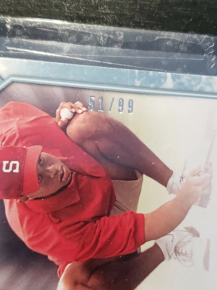 09-10 Upper Deck Draft Edition Limited Tiger Woods Golf Card /99 Stanford - Image 2 of 4